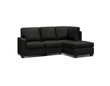 Lounge Sofa Couch (4-seater) Bed Grey