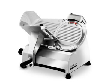 Food Processor Commercial Electric Slicer Cutter Silver