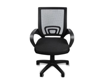 Office Chair Computer Seating Mesh Back Black