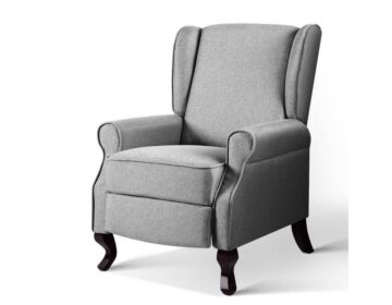 Armchair Chair (Recliner) Fabric Cover Grey