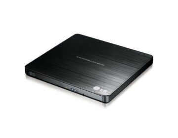 LG External Slim USB DVD Burner Black GP60NB50