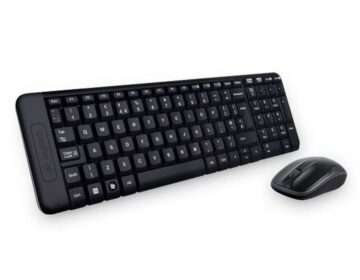 Logitech MK220 Wireless Keyboard & Mouse Combo Much smaller design same keys 2.4 GHz