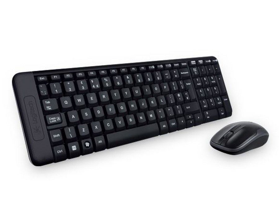Logitech MK220 Wireless Keyboard & Mouse Combo Much smaller design same keys 2.4 GHz