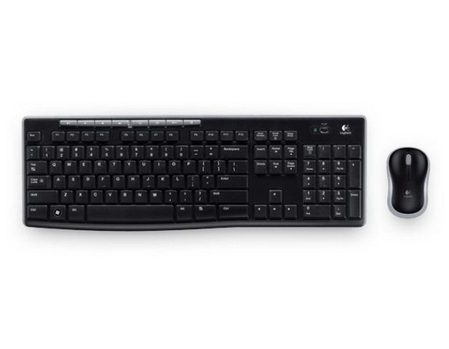 Logitech MK270R Wireless Keyboard and Mouse Combo 2.4GHz Wireless Compact