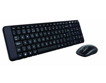 Logitech MK220 Wireless Keyboard & Mouse Combo Black