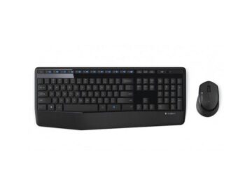 Logitech MK345 Wireless Keyboard & Mouse Combo Black