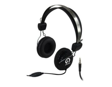 Shintaro Stereo Headset + Inline Single Microphone Combo 3.5mm Jack