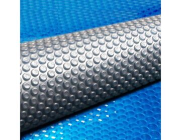 Swimming Pool Cover Thermal Tarp (11x6.2m) Blue