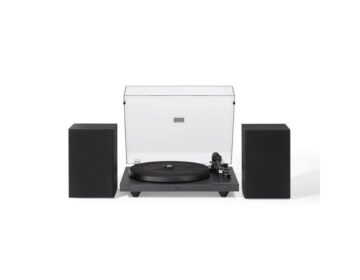 Crosley HiFi System Music Player with Speakers Turntable