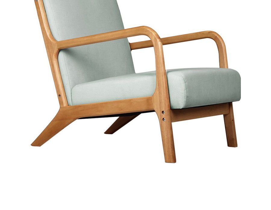 Buy Armchair Elegant Chair Comfy Sturdy Wooden Grey Best Quality