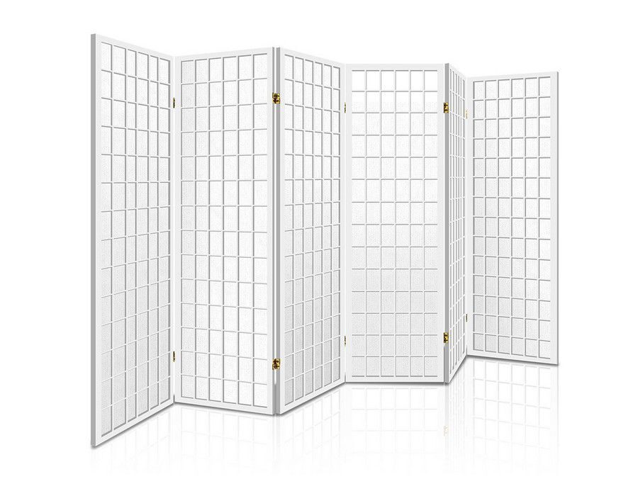 Buy Room Divider Stylish Privacy Screen Partition (6panel) Wooden
