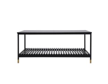 Coffee Table Drinks Serving Unit Black