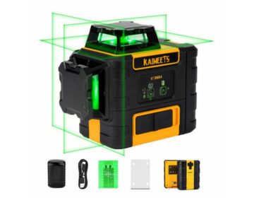 Device Gadget Green Laser Level Self-levelling Black