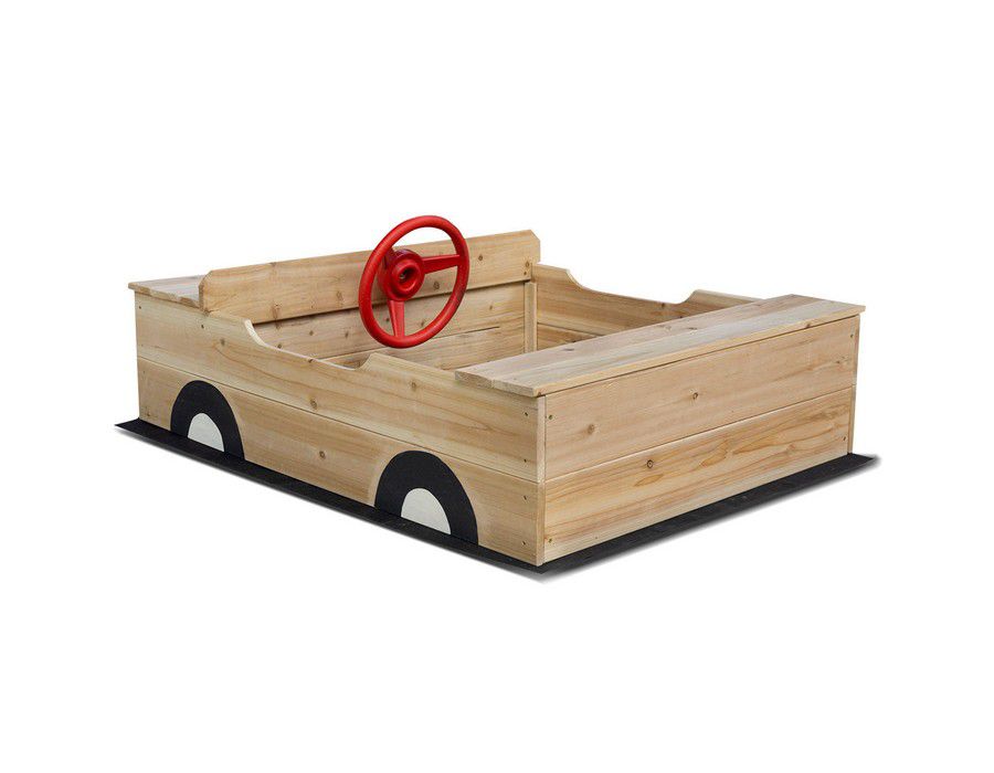 Kids Sand Pit Activity Centre Playground (Car) Natural - Image 5