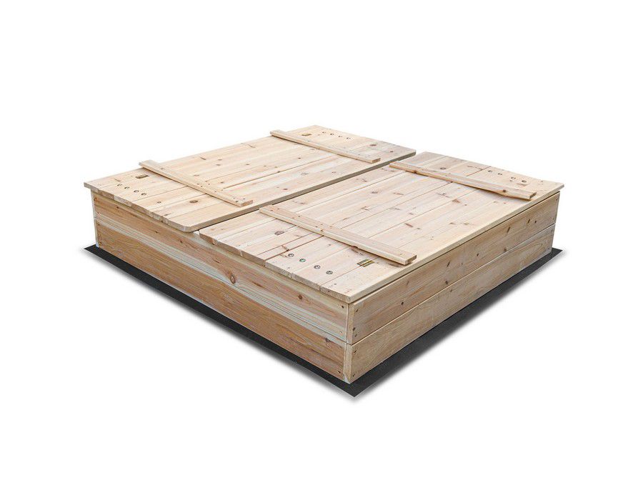 Kids Sand Pit Activity Centre Playground (XL) Wooden Natural - Image 2