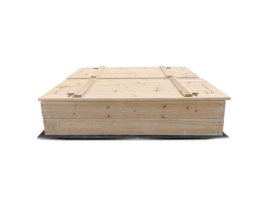 Kids Sand Pit Activity Centre Playground (XL) Wooden Natural - Image 5