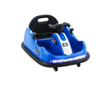Kids Ride-on Toy Child Play (6V) Electric Bumper Spin Blue