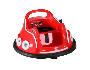 Kids Ride-on Toy Child Play Electric Bumper Spin Red