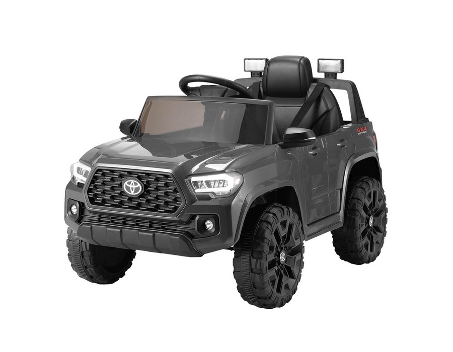 Kids Ride-on Car Toy (12V) Electric Off-road Toyota Tacoma Grey