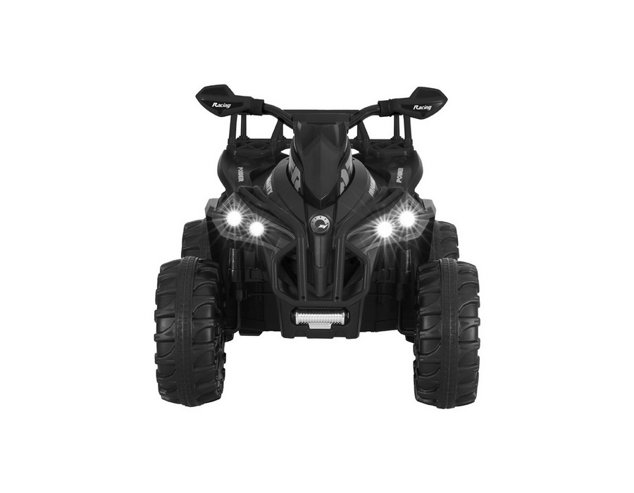 Kids Ride-on Motorbike Toy (12V) Electric Quad ATV Black - Image 3